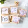 Juego 3 en raya personalizado con pegatina "Selva" Detalles invitados boda - Juegos personalizados de boda