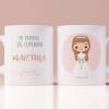Taza comunión personalizada para niña - Detalles Personalizados