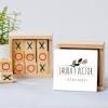 Juego 3 en raya personalizado con pegatina "Ocaso" Detalles invitados boda - Juegos personalizados de boda