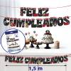 Guirnalda Feliz Cumpleaños Piratas - Decoración Cumpleaños