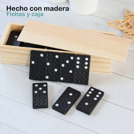 Dominó personalizado con pegatina "Selva" Bautizo - Juegos personalizados de bautizo