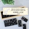 Dominó personalizado con pegatina "Fichas" Detalles de boda - Juegos personalizados de boda
