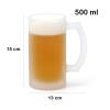 Jarra de cerveza personalizada "Modelo cumplir años" Regalo de cumpleaños - Regalos personalizables cumpleaños
