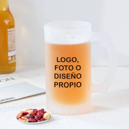 Jarra de cerveza personalizada "Logo" Regalos personalizados - Regalos personalizables cumpleaños