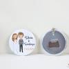Llavero con abridor personalizado "Lemonnade" Detalles de boda - Llaveros Abrebotellas Personalizados Boda