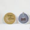 Llavero con abridor personalizado "Bodas de oro" Detalles de boda - Llaveros Abrebotellas Personalizados Boda