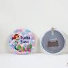 Llavero con abridor personalizado "Sirenas" Detalles de cumpleaños - Regalos personalizables cumpleaños