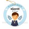 Etiqueta Comunión Personalizada Niño León - Pegatinas Y Etiquetas Personalizadas Comunión