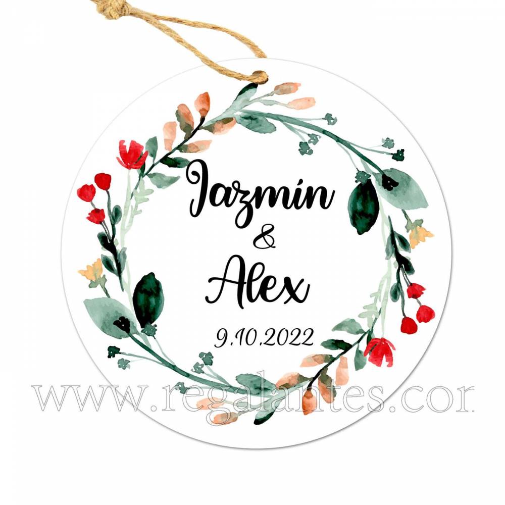 Etiqueta Boda Personalizada Ágape - Pegatinas Y Etiquetas Personalizadas boda
