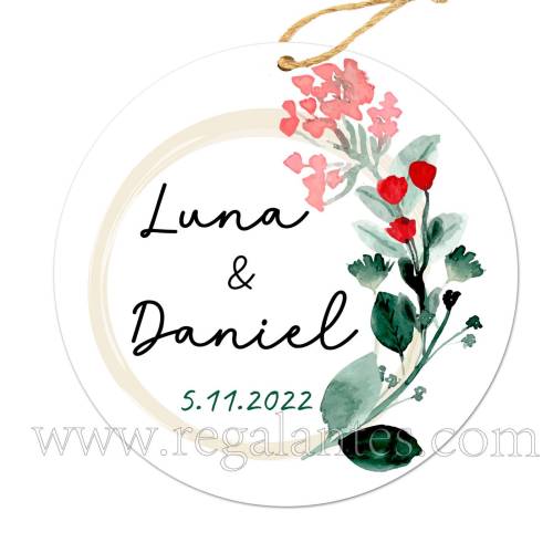 Etiqueta Personalizada Boda Amor - Pegatinas Y Etiquetas Personalizadas boda