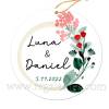 Etiqueta Personalizada Boda Amor - Pegatinas Y Etiquetas Personalizadas boda
