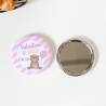 Espejo personalizado chapa "Valentina" Detalles bautizo - Chapas Espejos Personalizados Bautizo