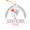 Etiqueta Boda Personalizada Mañana - Pegatinas Y Etiquetas Personalizadas boda