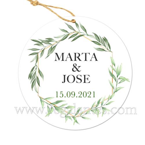 Etiqueta Boda Personalizada Sun - Pegatinas Y Etiquetas Personalizadas boda