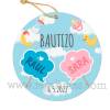 Etiqueta Bautizo Personalizada Niño Niña Melli - Pegatinas Y Etiquetas Personalizadas Bautizo