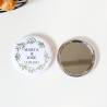 Espejo personalizado chapa "Sun" detalles boda - Chapas Espejos Personalizados Boda