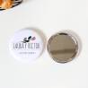 Espejo personalizado chapa "Ocaso" Detalles boda - Chapas Espejos Personalizados Boda