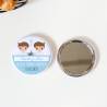 Espejo personalizado chapa "Gemelos" Detalles comunión - Chapas Espejos Personalizados Comunión
