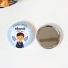 Espejo personalizado chapa "León" Detalles comunión - Chapas Espejos Personalizados Comunión