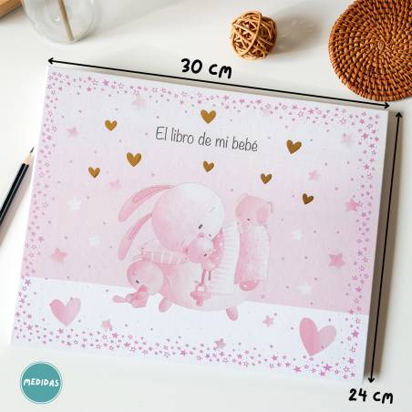 Libro de mi bebé conejito azul, álbum de recuerdos - Accesorios