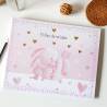 Libro de mi bebé conejito rosa, álbum de recuerdos - Accesorios