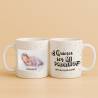 Taza personalizada Quieres ser mi padrino - Detalles personalizables para Bautizo