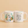 Taza personalizada bautizo niño "Selva" - Detalles personalizables para Bautizo