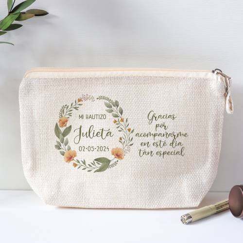Neceser personalizado de bautizo "Arco" - Detalles personalizables para Bautizo