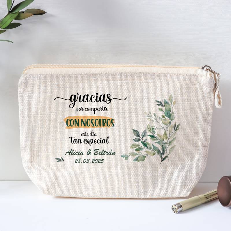 Neceser personalizado de boda "Especial" - Detalles personalizables para Boda