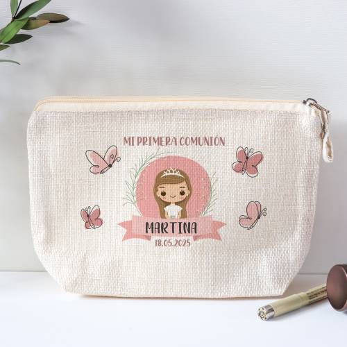 Neceser personalizado de comunión "Galleta" - Detalles personalizables para Comunión