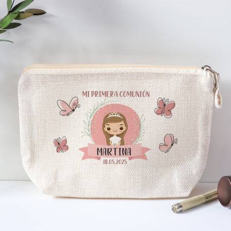 Neceser personalizado de comunión "Galleta" - Detalles personalizables para Comunión