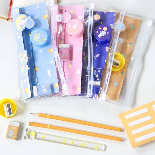 Set material escolar "espacio" Regalos para niños - Detalles Cumpleaños