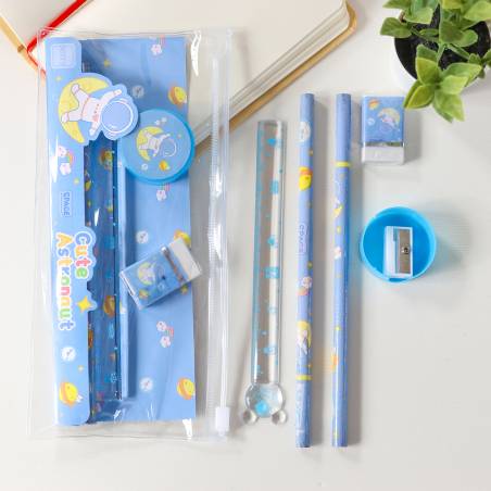 Set material escolar "espacio" Regalos para niños - Detalles Cumpleaños