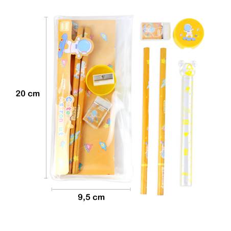 Set material escolar "espacio" Regalos para niños - Detalles Cumpleaños