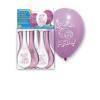 Set 10 Globos Baby Shower Niña Es un Niña - Decoración De Bautizo