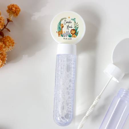 Pack 24 Pomperos personalizados cumpleaños con pegatina "Selva Cumple" Detalles para cumpleaños - Inicio