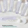 Pack 24 Pomperos personalizados bautizo con pegatina "Valentina" Detalles para bautizo - Juegos personalizados de bautizo