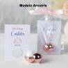 Bálsamo labial personalizado con tarjeta para bautizo "Modelo Arcoiris" - Bálsamos Labiales Personalizados Bautizo