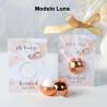 Bálsamo labial personalizado con tarjeta para bautizo "Modelo Luna" - Bálsamos Labiales Personalizados Bautizo