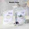 Bálsamo labial personalizado con tarjeta para boda "Modelo Hojas" - Bálsamos Labiales Personalizados Boda