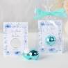 Bálsamo labial personalizado con tarjeta para boda "Modelo Azul " - Bálsamos Labiales Personalizados Boda