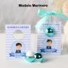 Bálsamo labial personalizado con tarjeta para comunión "Modelo Marinero" - Bálsamos Labiales Personalizados Comunión