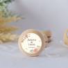 Yoyo pegatina personalizada modelo "Paz" detalles de boda - Yoyo personalizado boda