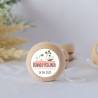 Yoyo pegatina personalizada modelo "Prado" detalles de boda - Yoyo personalizado boda