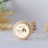 Yoyo pegatina personalizada "Beige Niña" para niña comunión - Yoyo personalizado comunión