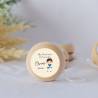 Yoyo pegatina personalizada "Beige Niño" para niña comunión - Yoyo personalizado comunión
