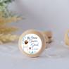 Yoyo pegatina personalizada "Acuarela Niño" para comunión - Yoyo personalizado comunión