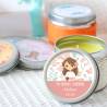 Vela personalizada comunión aromática "Flores" detalles comunión - Velas personalizadas comunión