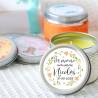 Vela personalizada comunión aromática "Primavera" detalles comunión - Velas personalizadas comunión