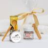 Mini Nutella personalizada con galleta "Ocaso" Detalles boda - Detalles gourmet personalizados de boda